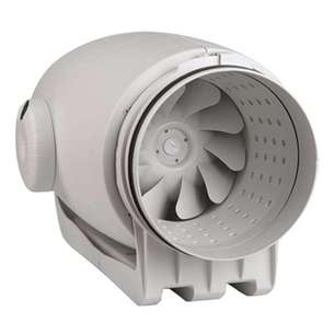 ENVIROVENT, ULTRA QUIET IN-LINE FAN, 67L/S (240M3/H) ,30W, 105mm - WITH TIMER